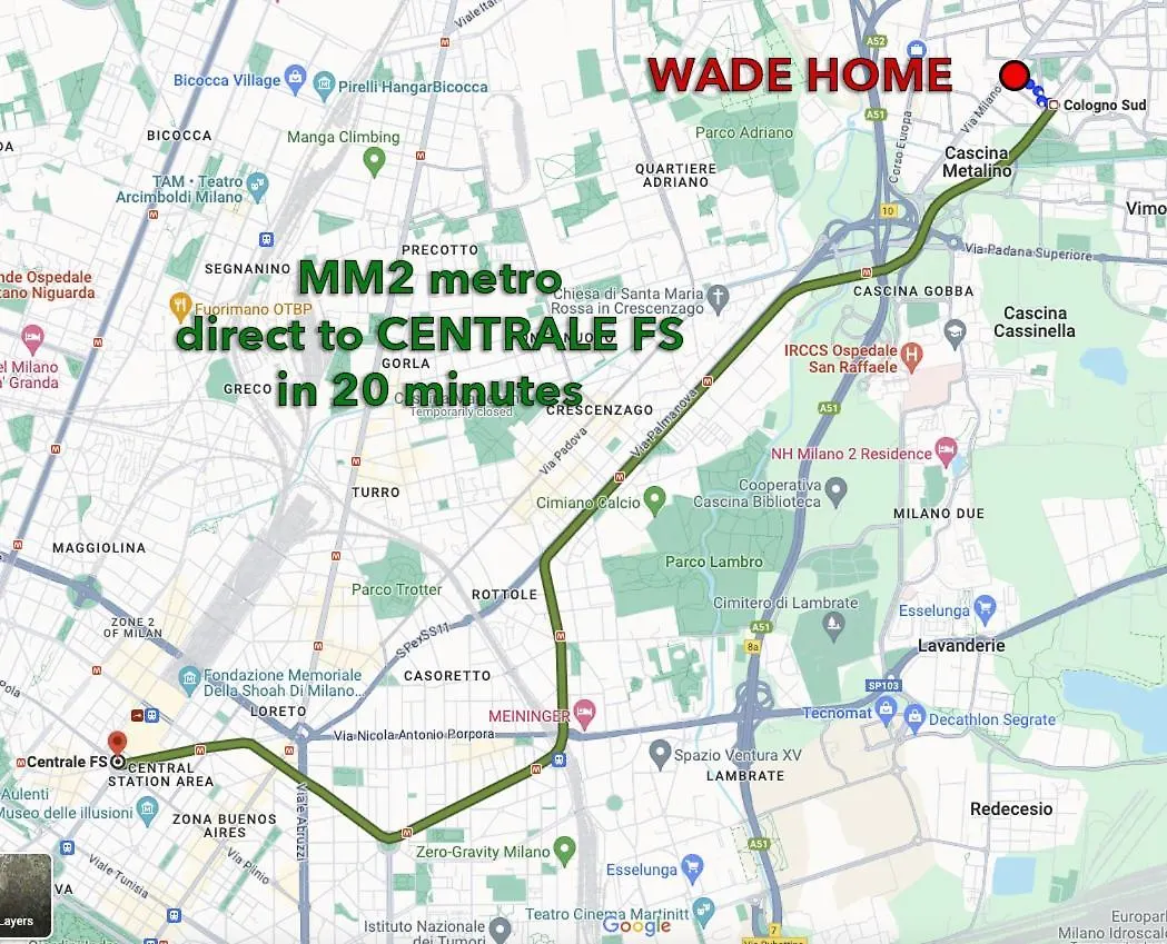 Wade Home Milano - San Raffaele Cologno Monzese 0*,